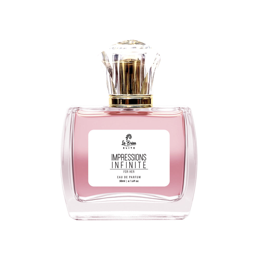 La Brisa (Elite) Impressions Infinite - For Her | Long Lasting Perfume For Women | Orange Blossom, Cactus, Freesia, Rose & Musky Notes | Sophisticated Charming Fragrance For Modern Ones | Perfect Option For Date Nights | Eau De Parfum, 50ml |