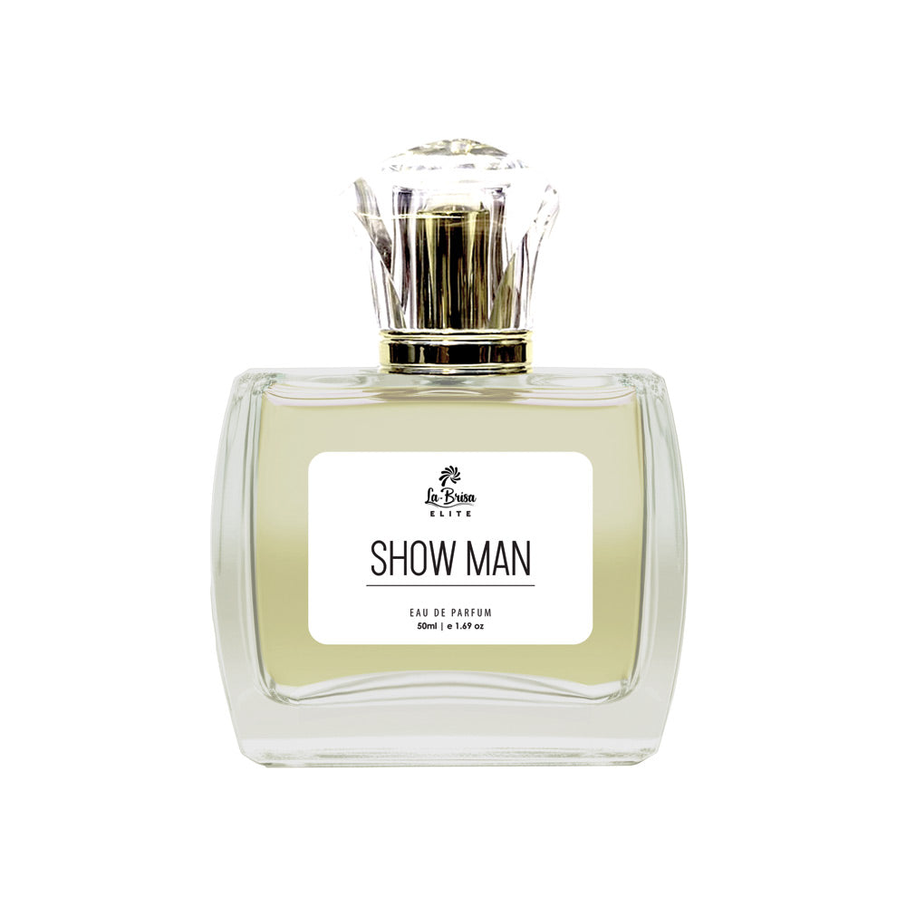 La Brisa (Elite) Show Man | Long Lasting Perfume for Men | Basil, Bergamot, Nutmeg, Amber & Leathery Notes | Unique Gifting Option For Men | Eau De Parfum - 50ml |