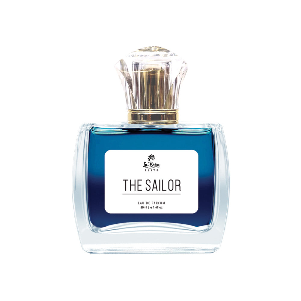 La Brisa (Elite) The Sailor | Long Lasting Perfume For Men | Lemon, Bergamot, Mint, Sandalwood, Lavender & Green Notes | Unique Scent, Perfect For Gifting Purpose | Eau De Parfum - 50ml |