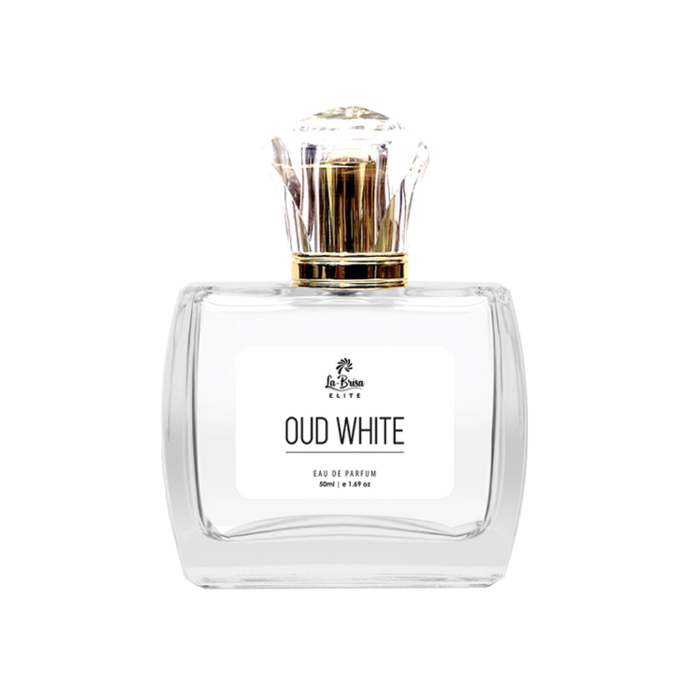 La Brisa (Elite) Oud White | Long Lasting Unisex Perfume | Lemon, Orange, Rose, Black currant, Musk & Oud Notes | Luxurious Scent For Both | Best Way To Connect With Our Tradition | Eau De Parfum - 50ml |