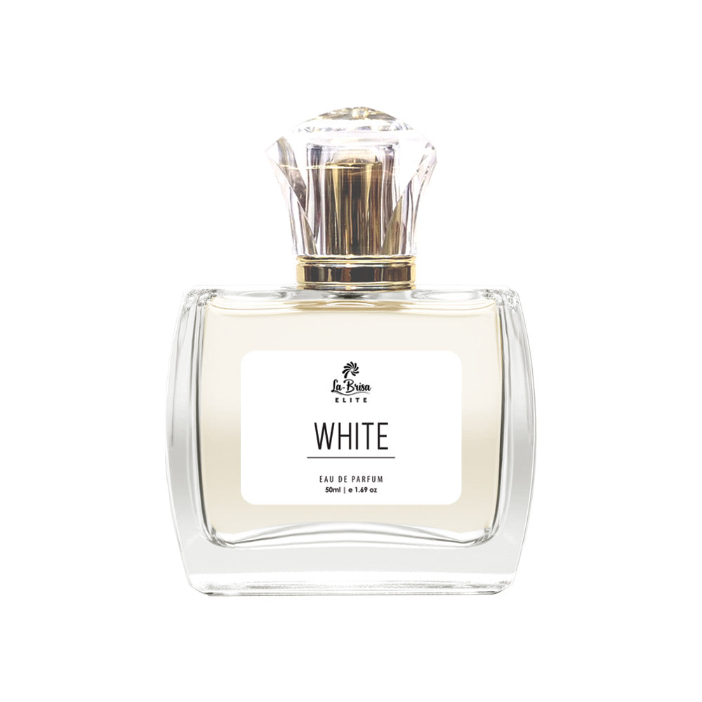 La Brisa (Elite) - White | Long Lasting Unisex Perfume | Grapefruit, Tuberose, Vetiver, Cedar & Leathery Notes | Signature Scent For Special Date Nights, Outings and Night Outs | Eau De Parfum - 50ml |