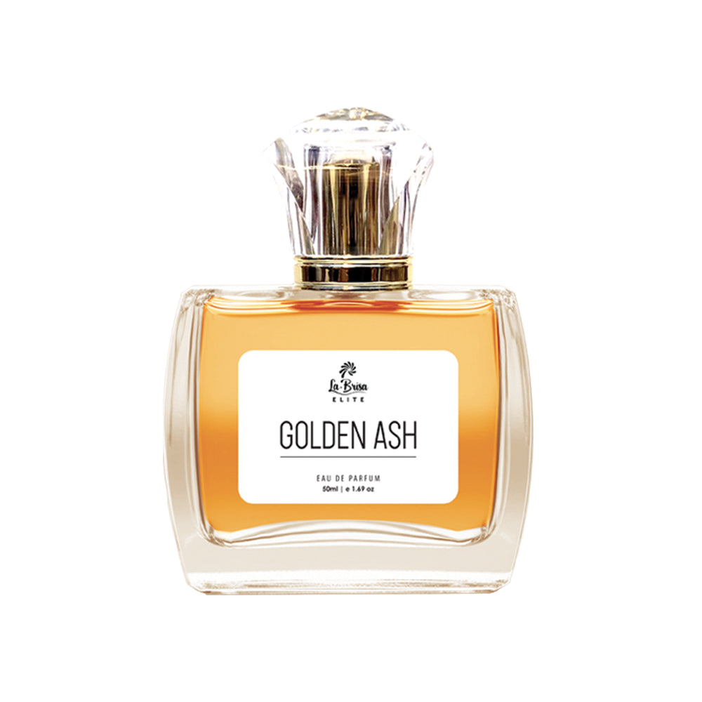 La Brisa (Elite) Golden Ash | Long Lasting Unisex Perfume | Cinnamon, Saffron, Patchouli, Oud & Ambery Notes | Premium Oud Based Perfume | Best For Your Daily Collection | Eau De Parfum - 50ml |