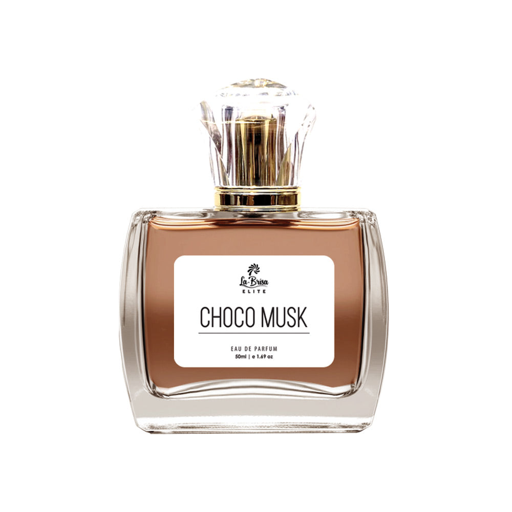La Brisa (Elite) Choco Musk | Long Lasting Unisex Perfume | Amber, Spicy, Vanilla, Chocolate & Musk | Luxurious Scent For Both | Best Gifting Option For Your Closed Ones | Eau De Parfum - 50ml |