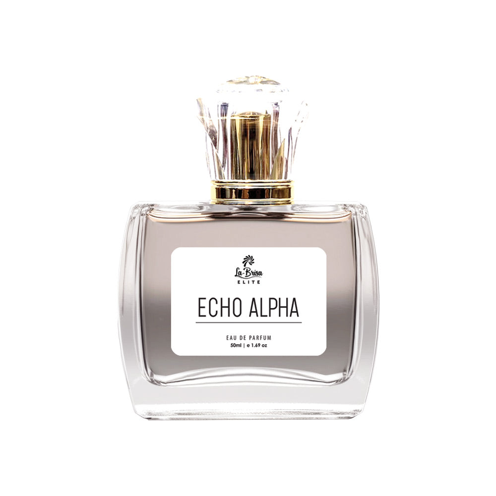 La Brisa (Elite) Echo Alpha | Long Lasting Perfume For Men | Red Pepper, Plum, Pine, Vetiver, Leather & Amber Notes | Bolder Fragrance For Bolder Men | Best Gifting Option For Men | Eau De Parfum - 50ml |