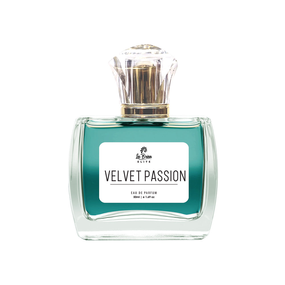 La Brisa (Elite) - Velvet Passion | Long Lasting Perfume For Men | Mint, Lemon, Geranium, Vetiver, Oakmoss & Woody Notes | Energetic Scent Which Defines Your Level | Ideal For Everyday Use | Eau De Parfum - 50ml |