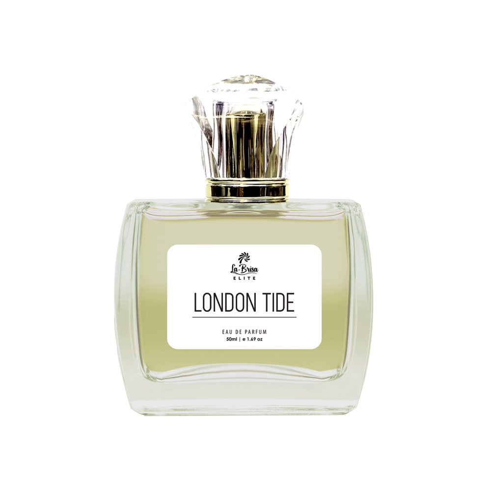 La Brisa (Elite) London Tide | Long Lasting Unisex Perfume | Lavender, Grapefruit, Bergamot, Jasmine & Musky Notes | Fresh & Aquatic Perfume | Ideal For Everyday Use | Eau De Parfum - 50ml |