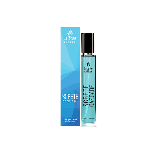 La-Brisa (Esteem) Secret Cascade Perfume Fo Men | Fresh Aqua Woody Long Lasting Men Perfume | Eau De Parfum | 15ml & 100ml