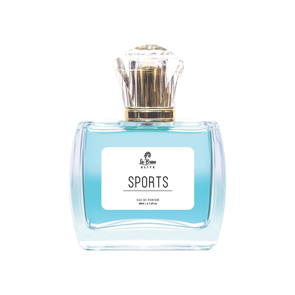 La Brisa (Elite) - Sports | Long-Lasting Perfume For Men | Mint, Mandarine, Geranium, Amber, Cedarwood & Musky Notes | Perfect Fragrance For Bold Up Your Confidence | Best Option For During Workouts, Jogging & Yoga | Eau De Parfum - 50ml |