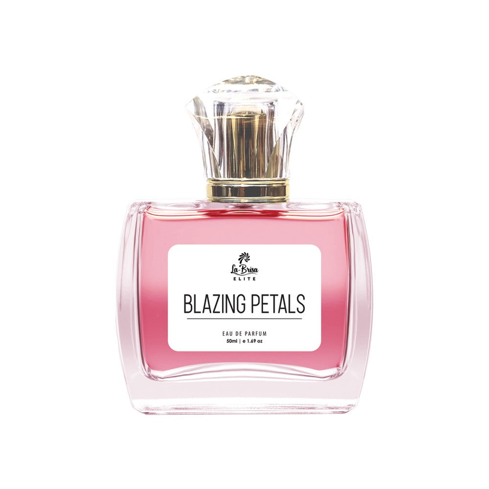 La Brisa (Elite) - Blazing Petals | Long Lasting Unisex Perfume | Pink Pepper, Bergamot, Rose, Jasmine & Amber Notes | A sophisticated Fragrance Which Suits Your Personality | Best For Date Nights, Romantic Occasions | Eau De Parfum - 50ml |