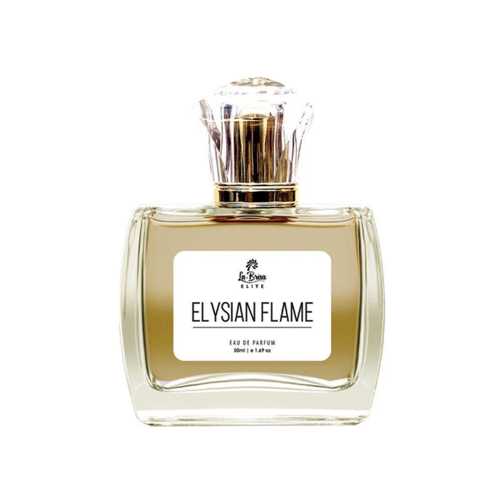 La Brisa (Elite) - Elysian Flame | Long Lasting Unisex Perfume | Saffron, Jasmine, Amberwood, Cedar, Oakmoss & Earthy Notes | A Scent Which Connects You With Our Tradition | Ideal For Every Special Moments | Eau De Parfum - 50ml |
