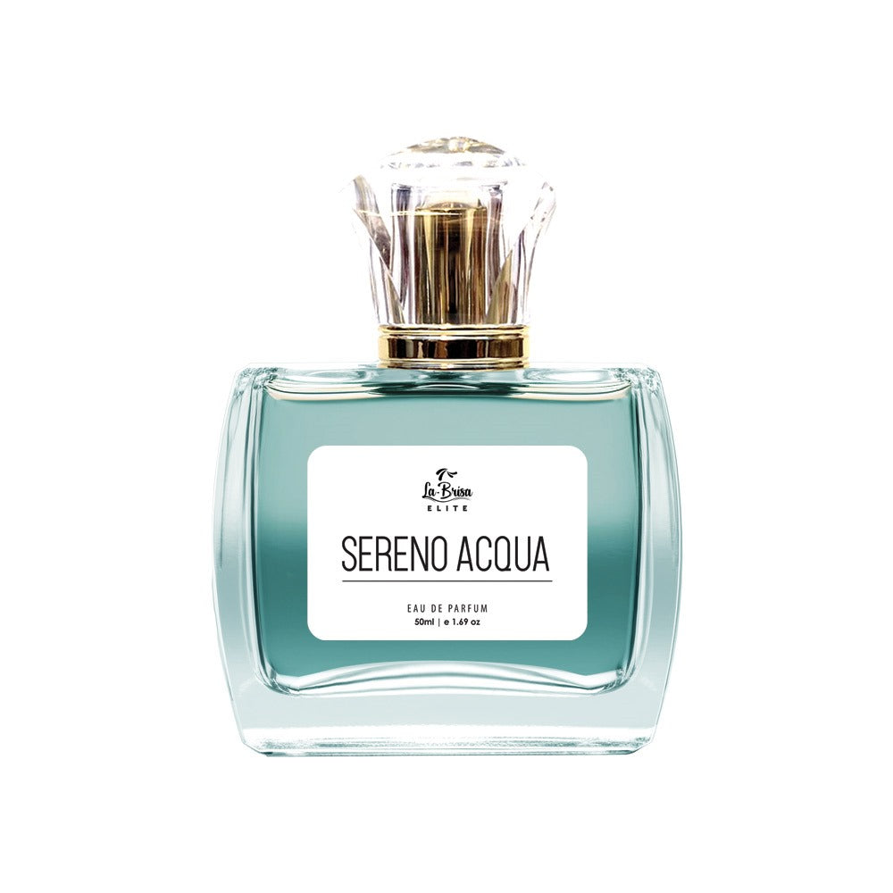 La Brisa (Elite) - Sereno Acqua | Long Lasting Perfume For Men | Lime, Bergamot, Jasmine, Peach, Amber & Patchouli Notes | Perfect Gift For Him, Which Suits His Personality | Eau De Parfum - 50ml |