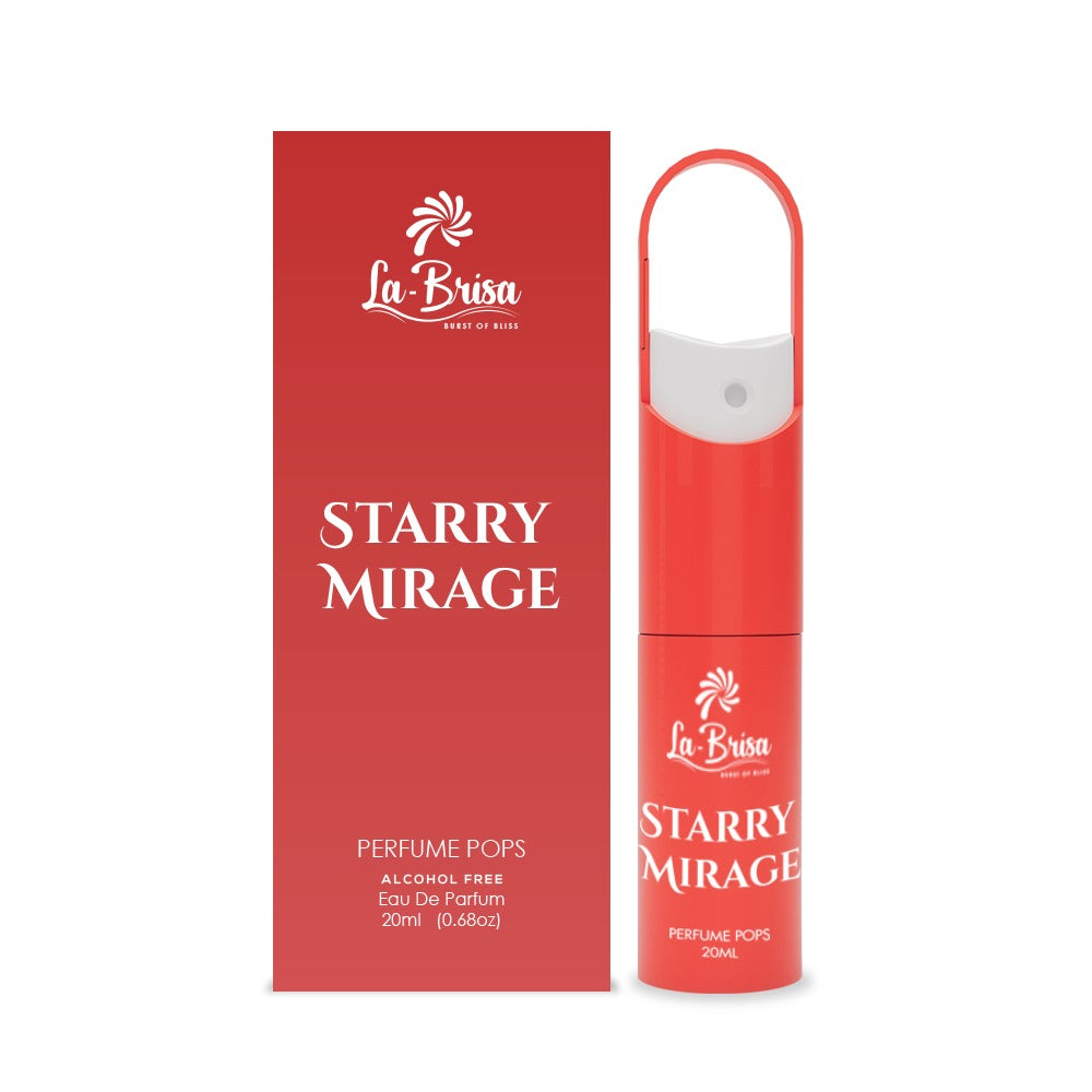 La-Brisa Starry Mirrage Alcohol Free Perfume Pops, 20ml | Long Lasting Women Perfume | Eau De Parfum |