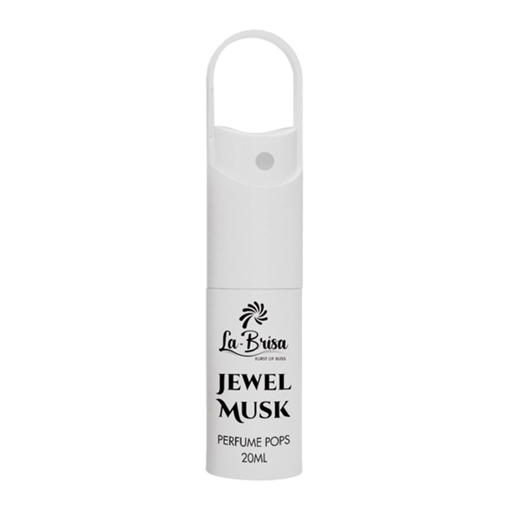 La-Brisa Jewel Musk Alcohol Free Perfume Pops, 20ml | Long Lasting Unisex Perfume | Eau De Parfum |