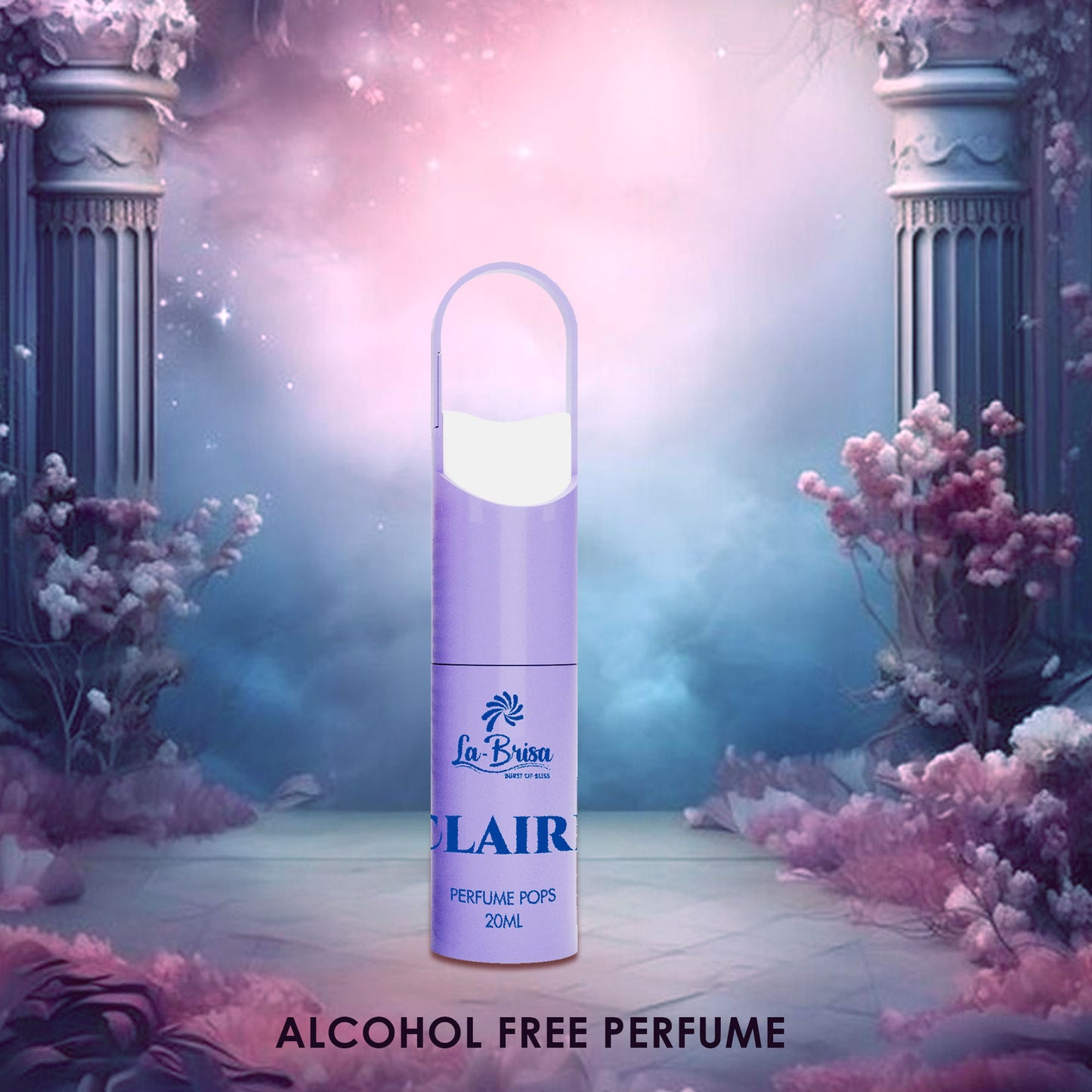 La-Brisa Claire Alcohol Free Perfume Pops, 20ml | Long Lasting Unisex Perfume | Eau De Parfum |