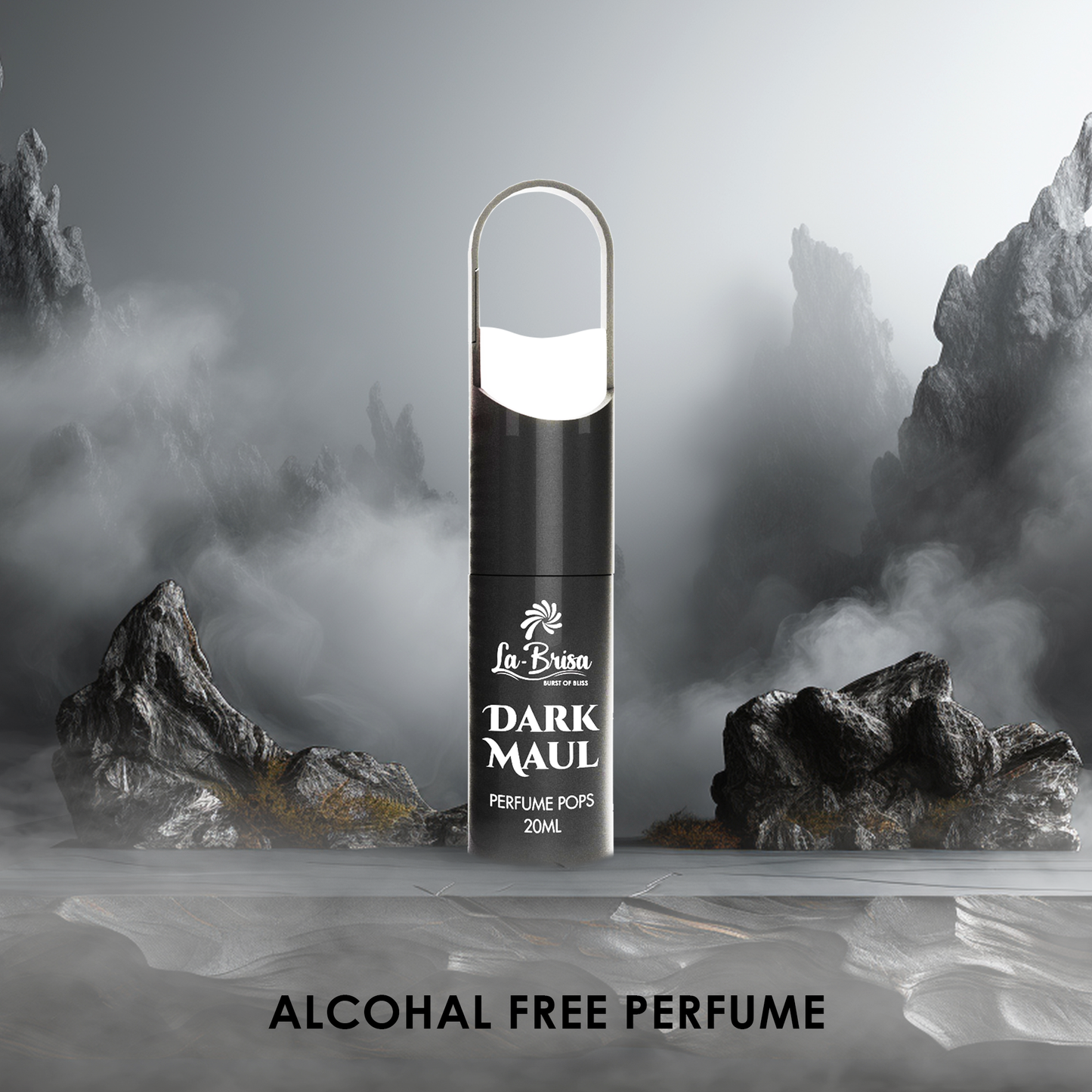 La-Brisa Dark Maul Alcohol Free Perfume Pops, 20ml | Long Lasting Men Perfume | Eau De Parfum |