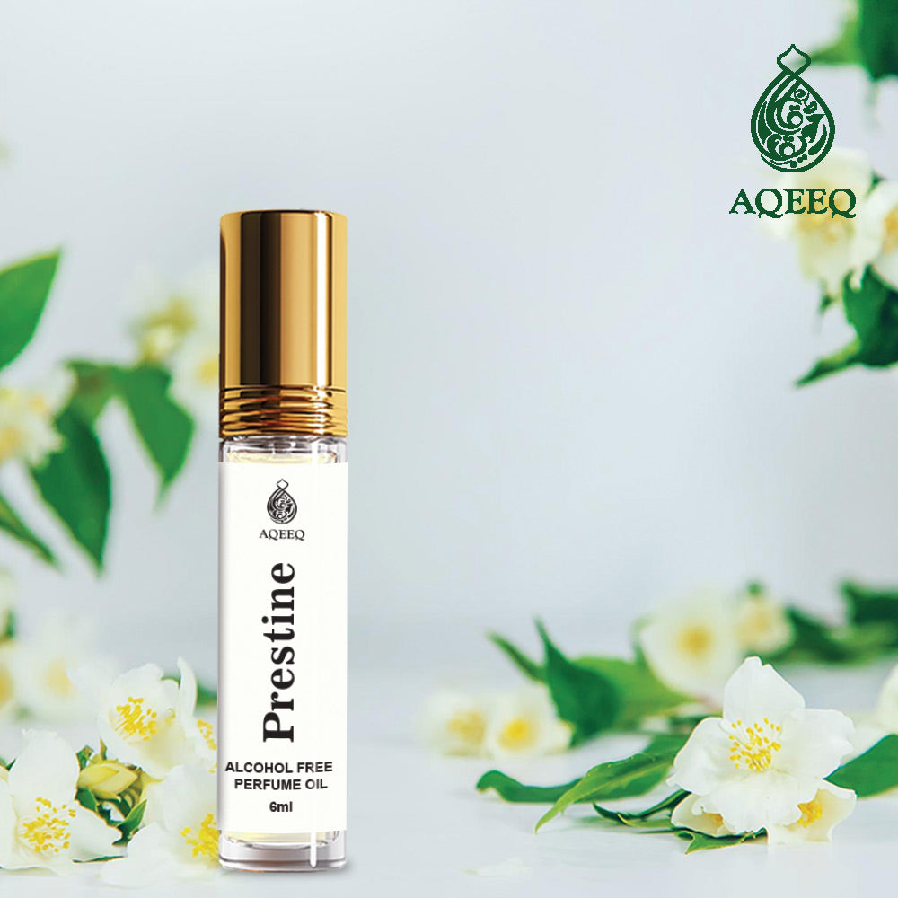 Aqeeq Prestine Attar For Men | Fresh Aqua Citrus Attar Perfume Roll On | Long Lasting Attar For Him | 6ml