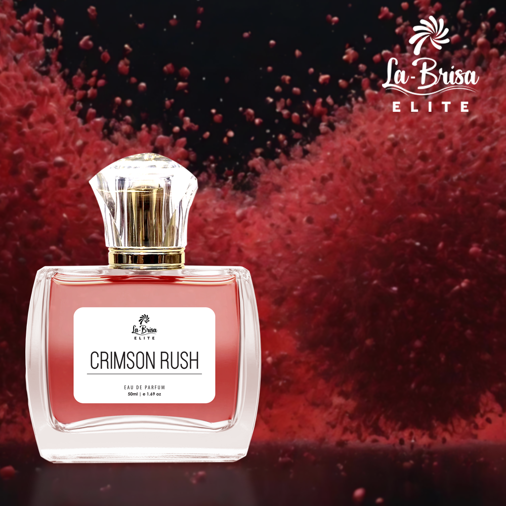 La Brisa (Elite) Crimson Rush | Long Lasting Perfume For Women | Peach, Freesia, Jasmine, Vanilla & Patchouli | Premium Option For Gifting Her | Eau De Parfum - 50ml |