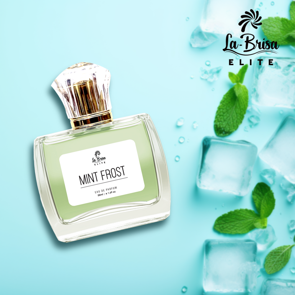 La Brisa (Elite) Mint Frost | Long Lasting Unisex Perfume | Mint, Green Herbs & Menthol |Aroma of Cool Minty Herbs | Perfect Idea For Spreading Freshness | Eau De Parfum - 50ml |