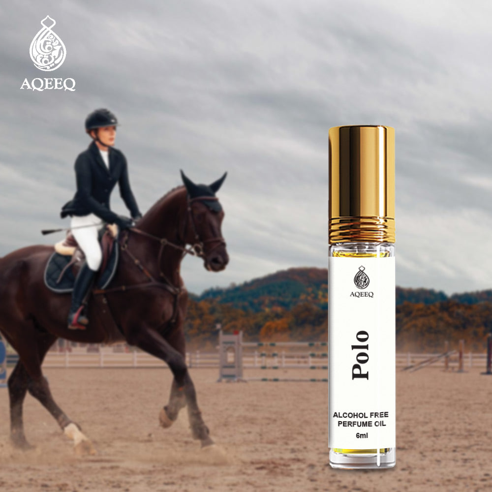 Aqeeq Polo Attar For Men | Inspired by Polo Sports | Citrus Fresh Aqua Attar Roll On | Long Lasting Attar For Him | 6ml