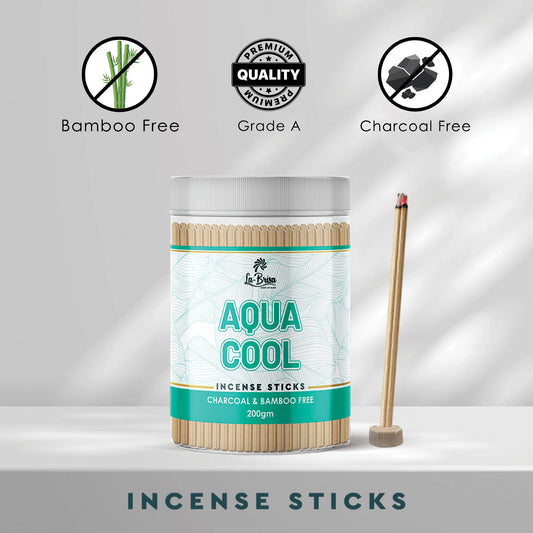 La Brisa Aqua Cool Premium Dhoop Sticks: A Fresh, Charcoal & Bamboo Free Fragrance Experience