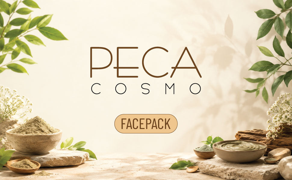 Peca Cosmo Face Packs: Handmade 50g Skincare Without Added Artificial Fragrance