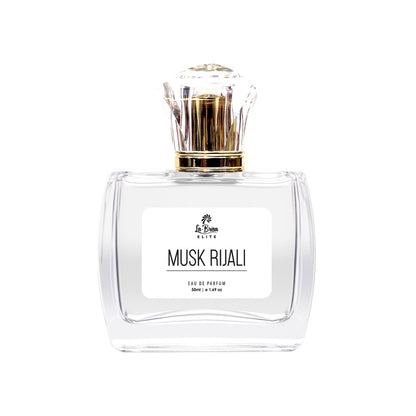 La-Brisa (Elite) Musk Rijali | Long Lasting Unisex Perfume | Vanilla, Lily of the Valley & White Musky Notes  | Perfect Gifting Option For Both | Eau De Parfum - 50ml |
