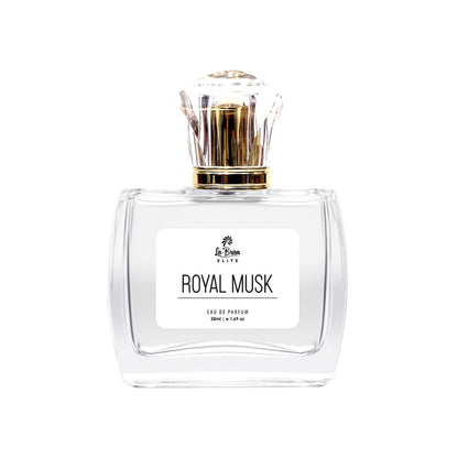 La-Brisa (Elite) Royal Musk | Long Lasting Unisex Perfume | Rosemary, Lavender, Sandalwood, Amber & Musky Notes | Premium Arabic Musk Fragrance | Ideal For Every Special Moments | Eau De Parfum - 50ml |