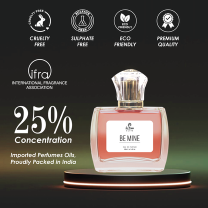 La Brisa (Elite) - Be Mine, Eau De Parfum, 50ml | Long Lasting Unisex Perfume | Sophisticated Romantic Scent For Both |