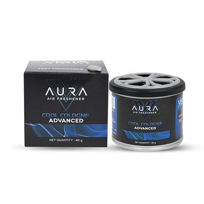 Vista Aura Premium Car Freshener, 40g | Made With Natural Wooden Fibre Blocks | Long Lasting Aroma