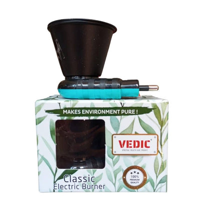 Vedic Classic Bakhoor Burner | Electric Operated | Plug Type