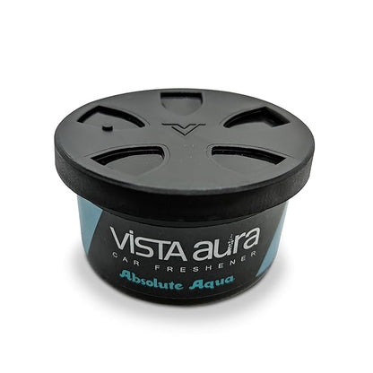 Vista Aura Premium Car Freshener, 40g | Made With Natural Wooden Fibre Blocks | Long Lasting Aroma