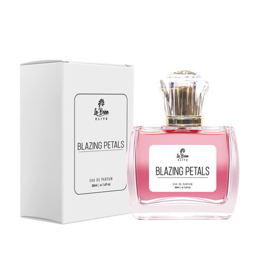 La Brisa (Elite) - Blazing Petals | Long Lasting Unisex Perfume | Pink Pepper, Bergamot, Rose, Jasmine & Amber Notes | A sophisticated Fragrance Which Suits Your Personality | Best For Date Nights, Romantic Occasions | Eau De Parfum - 50ml |