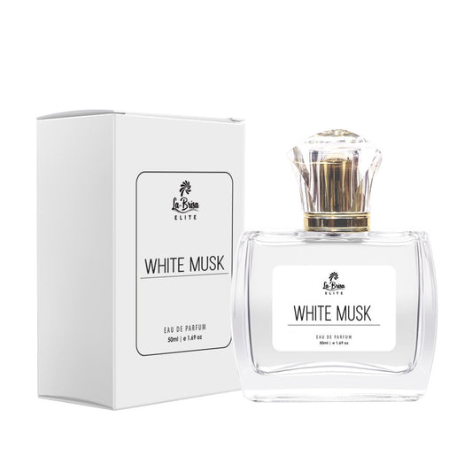La Brisa (Elite) - White Musk | Long Lasting Unisex Perfume | Lily, Jasmine, Rose, Amber, Vanilla & Musky Notes | Our Best Seller Perfume | Most Luxurious Scent Ever | Eau De Parfum - 50ml |