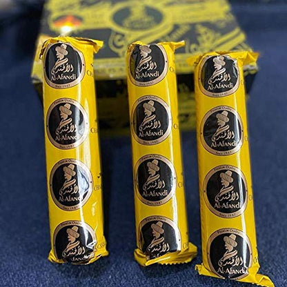 Quick-Light Charcoal Tablets for Incense & Bakhoor Dani | Magic Coal Discs (10 Tablets per Roll)