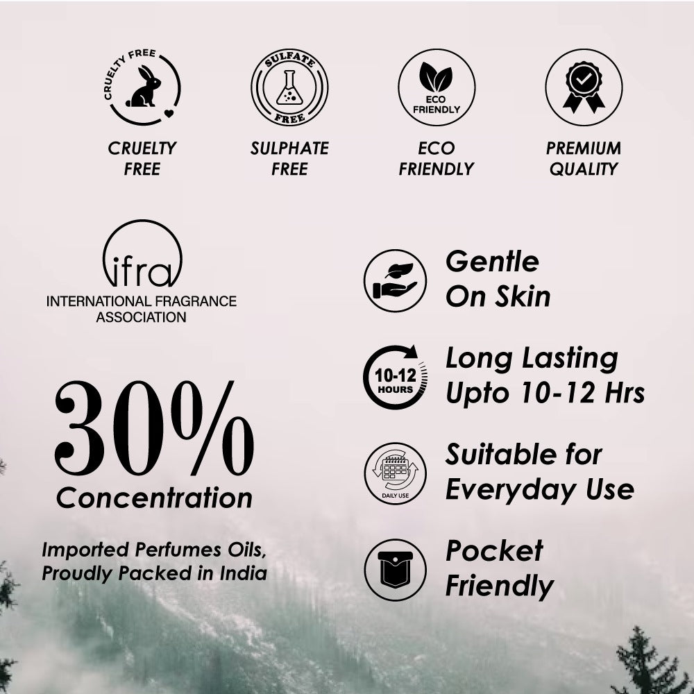 LA BRISA - Repose & Starry Mirage Alcohol Free Perfume Pops | Combo Pack | Long Lasting Perfume For Women | Elegant Gift Box For Her | Eau De Parfum, 20ml x 2pcs |