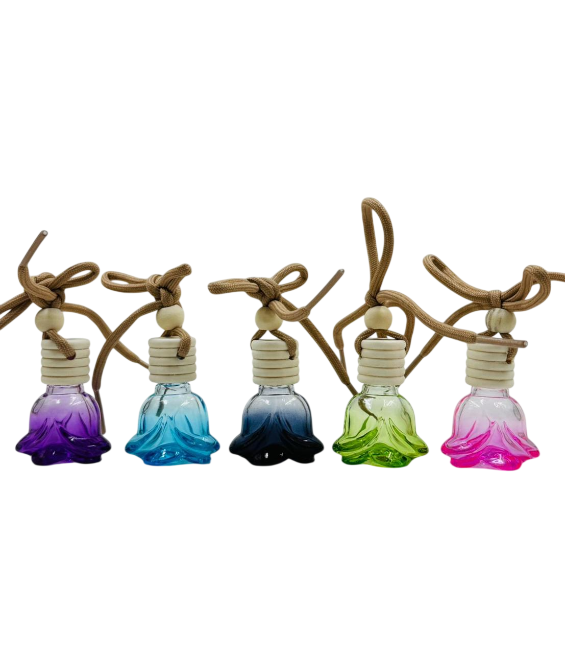 Car Air Freshener Hanging Type | 15 Exotic Fragrances | 4 Beautiful Designs With Different Colors | 8ml