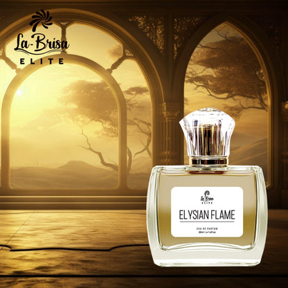La Brisa (Elite) - Elysian Flame | Long Lasting Unisex Perfume | Saffron, Jasmine, Amberwood, Cedar, Oakmoss & Earthy Notes | A Scent Which Connects You With Our Tradition | Ideal For Every Special Moments | Eau De Parfum - 50ml |