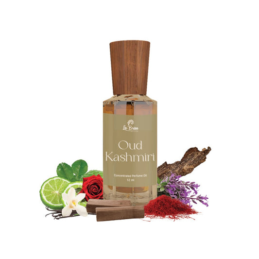 La Brisa Oud Kashmiri Attar For Men | Limited Edition | Elegant Gift Packing | Roll On, 12ml