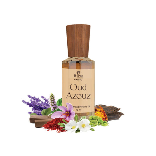 La Brisa Oud Azouz Attar For Men | Limited Edition | Fresh Woody Attar Perfume Roll On | 12ml