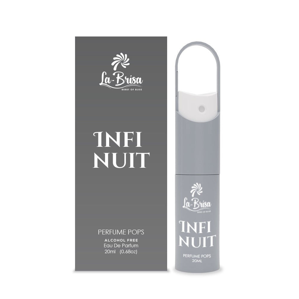 La-Brisa Infi Nuit Alcohol Free Perfume Pops, 20ml | Long Lasting men Perfume | Eau De Parfum |