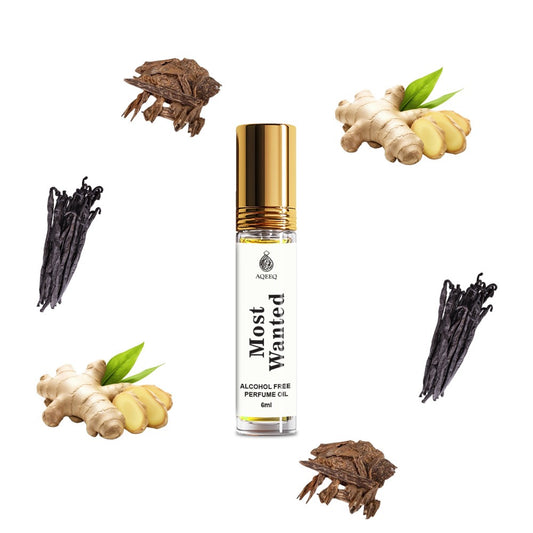 Aqeeq Most Wanted Attar For Men | Long Lasting Strong Masculine Attar Perfume Roll On | 6ml