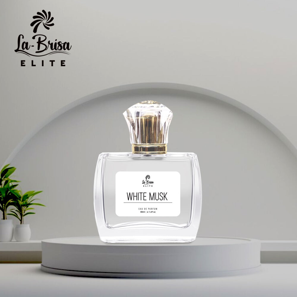 La Brisa (Elite) - White Musk | Long Lasting Unisex Perfume | Lily, Jasmine, Rose, Amber, Vanilla & Musky Notes | Our Best Seller Perfume | Most Luxurious Scent Ever | Eau De Parfum - 50ml |