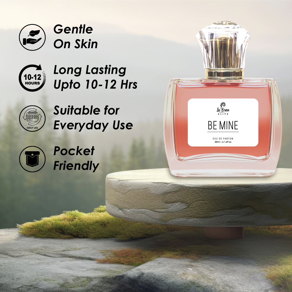 La Brisa (Elite) - Be Mine, Eau De Parfum, 50ml | Long Lasting Unisex Perfume | Sophisticated Romantic Scent For Both |