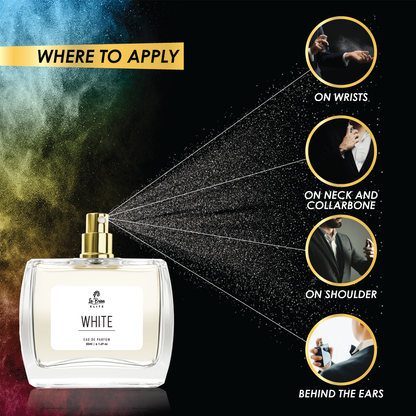 La Brisa (Elite) - White, Eau De Parfum, 50ml | Long Lasting Unisex Perfume | Signature Scent |