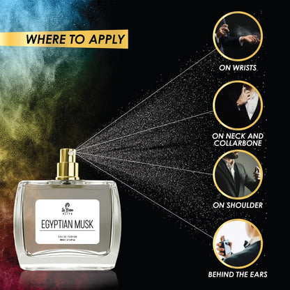 La-Brisa (Elite) Egyptian Musk | Long Lasting Unisex Perfume | Jasmine, Lily, Tuberose, Benzoin, Tonka Bean & Oud Notes | Premium Oud Perfume For Everyday Wear | Eau De Parfum - 50ml |
