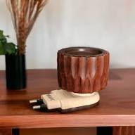 Vedic Wooden Bakhoor Burner (Dani) | Electric Operated | Plug Type