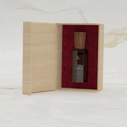 La Brisa Oud Amber Attar For Men | Premium Limited Edition Attar Roll On | Agarwood & Amber | 12ml