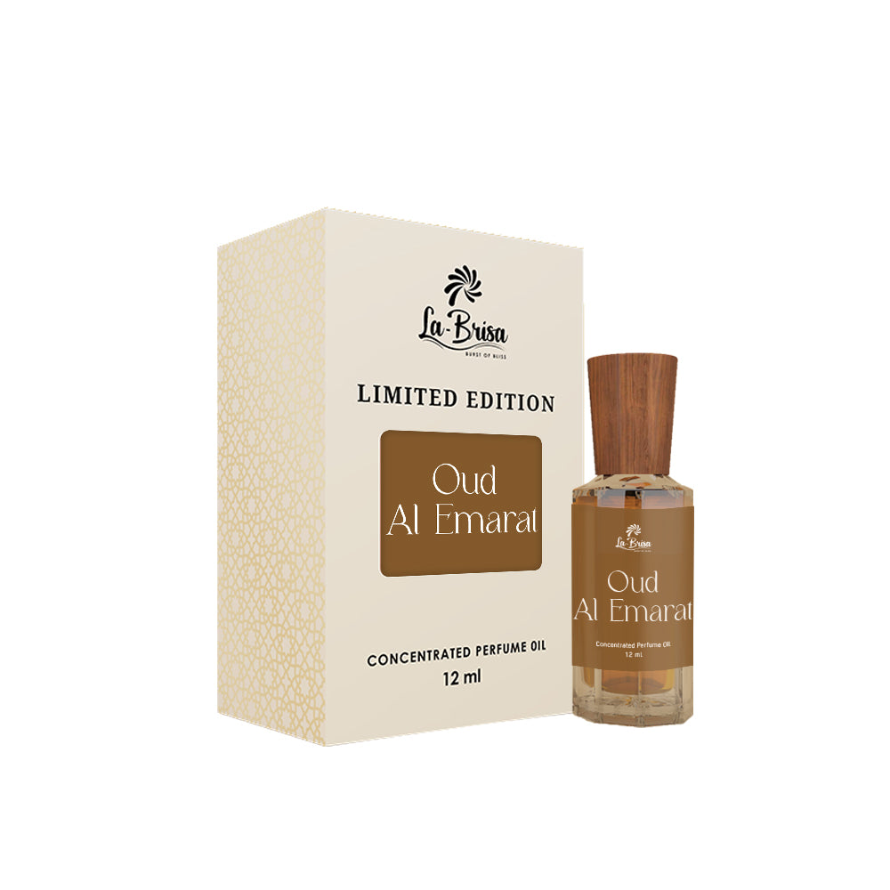 La Brisa Oud Al Emarat Attar For Men | Limited Edition Premium Grade | Ideal For Gifting | 12ml