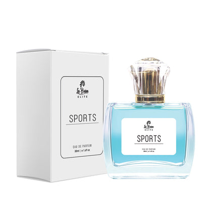 La Brisa (Elite) - Sports | Long-Lasting Perfume For Men | Mint, Mandarine, Geranium, Amber, Cedarwood & Musky Notes | Perfect Fragrance For Bold Up Your Confidence | Best Option For During Workouts, Jogging & Yoga | Eau De Parfum - 50ml |