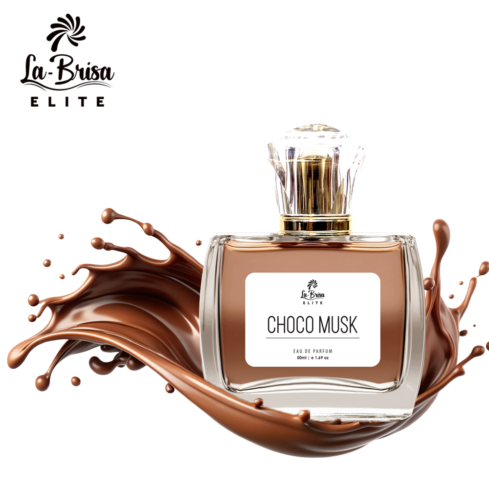 La Brisa (Elite) Choco Musk | Long Lasting Unisex Perfume | Amber, Spicy, Vanilla, Chocolate & Musk | Luxurious Scent For Both | Best Gifting Option For Your Closed Ones | Eau De Parfum - 50ml |